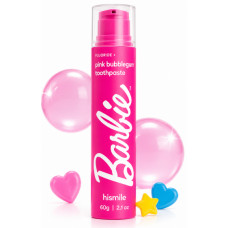 Зубна паста Hismile Barbie Pink Bubblegum Toothpaste зі смаком рожевої жуйки, 60 г